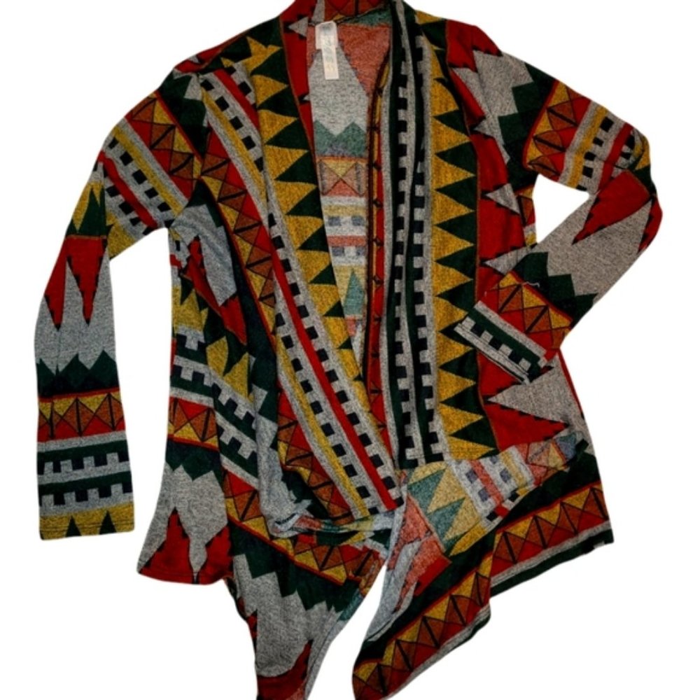 Women's Southwest style cardigan